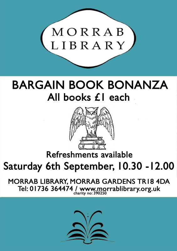 Bargain Book Bonanza Sat 6 Sept web copy